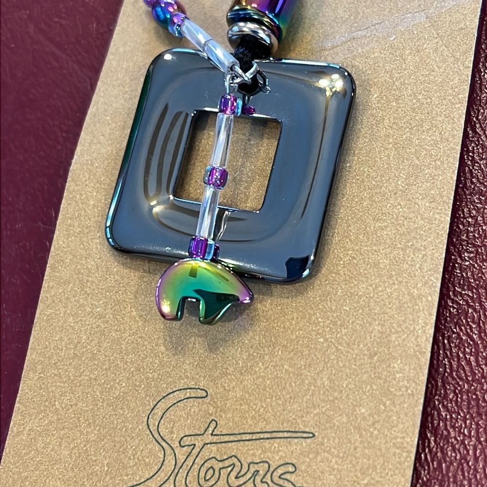 Medicine Stone Jewelry Dream Bear Necklace - Picture 4 of 6